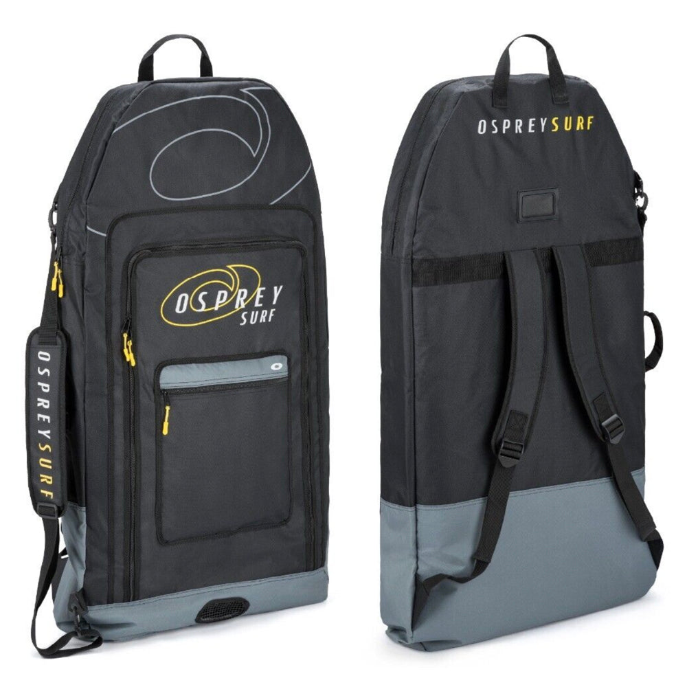 Padded travel bodyboard carrier