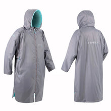 Load image into Gallery viewer, grey water proof changing poncho
