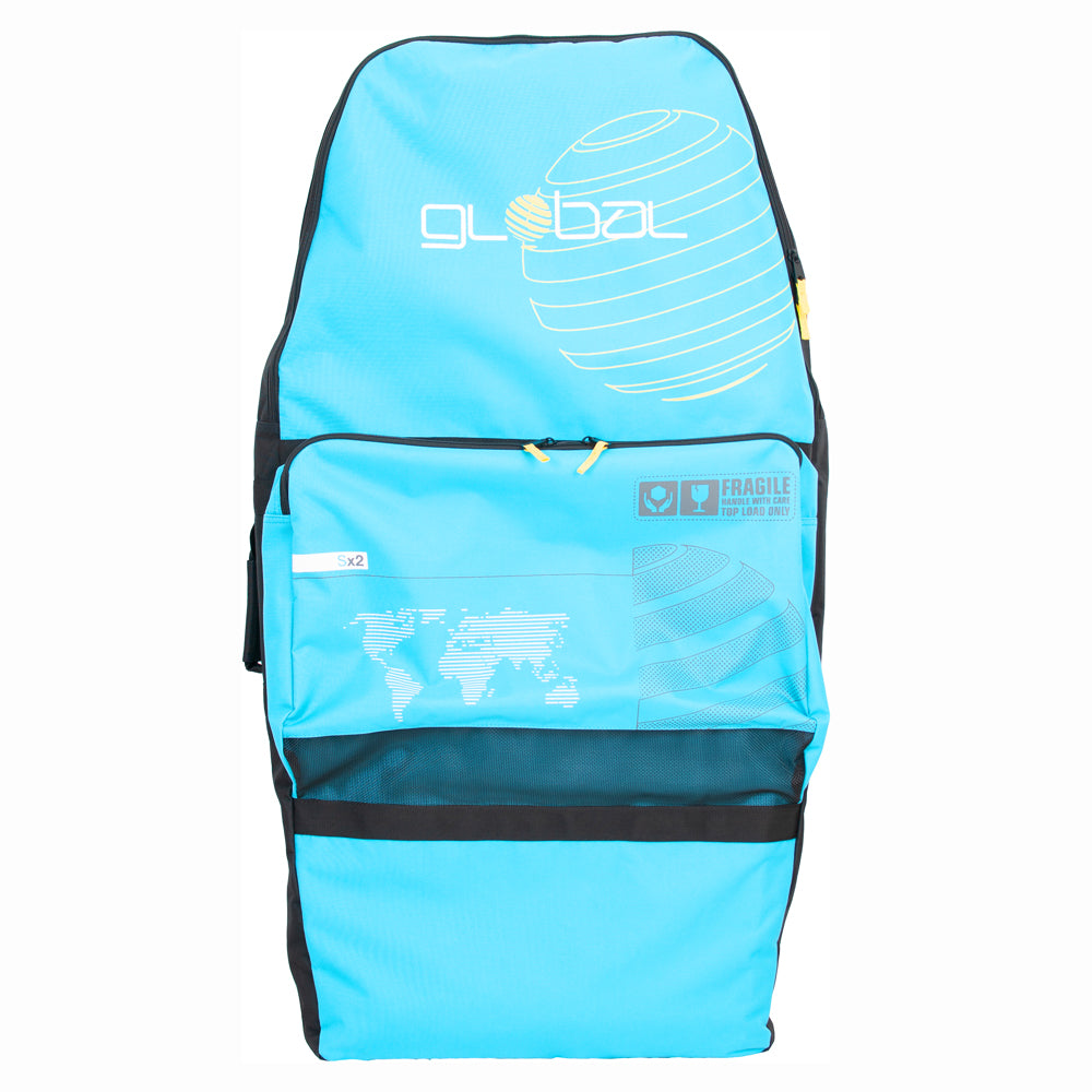 girls bodyboard bag light blue