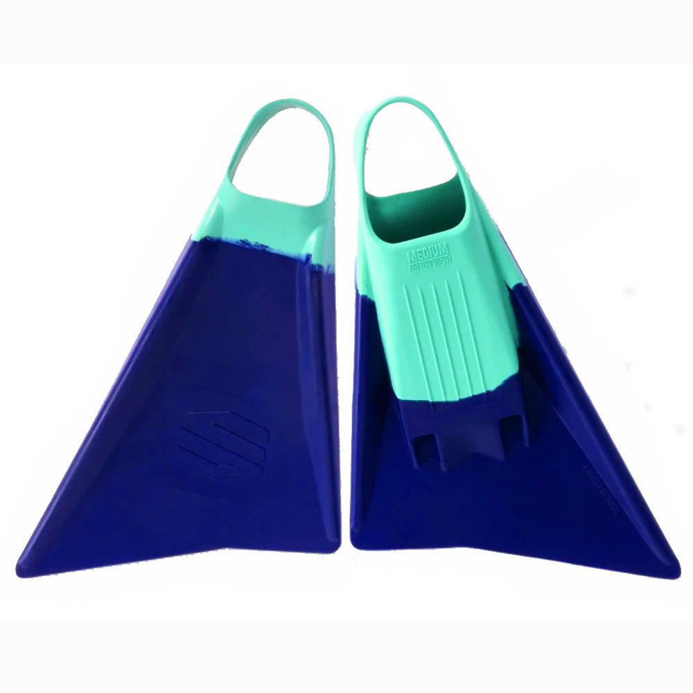 Sniper menace bodyboarding fins teal Bodyboard HQ