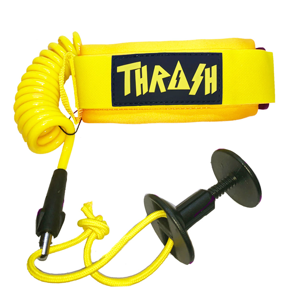 Yellow bodyboard leash uk