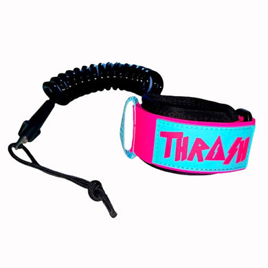Pink bodyboard wrist leash