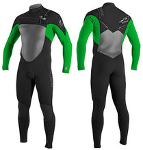 Load image into Gallery viewer, O'neill Superfreak FZ 3/2 wetsuit  - Blk/Grn